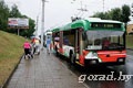 Троллейбусный маршрут №4к временно вводится в Могилёве с 15 сентября 