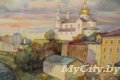Выставка картин Владимира Напреенко в Могилёве: космос, религия, человек, природа, архитектура 