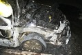 Ночью в Могилёве сгорел легковой автомобиль
