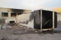 Пожарные в Могилёве тушили металлический контейнер 2×7м