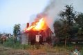 Частный дом по неустановленным причинам сгорел в Могилёве