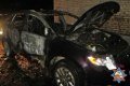 Легковой автомобиль сгорел в Могилёве: владелец машины госпитализирован с ожогами