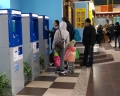 Терминалы самообслуживания заработали на вокзале станции Могилев