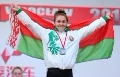 Могилевчанка Дина Сазановец стала чемпионкой Европы по тяжелой атлетике в весе до 69 кг 