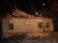 Одноэтажное здание горело на улице Лазаренко в Могилеве