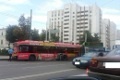 Автобус и троллейбус столкнулись в Могилёве