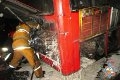 В Могилёве на ходу загорелся городской автобус №38