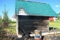 В Могилёве загорелась хозяйственная постройка 