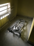 Детская коляска горела в могилёвской многоэтажке