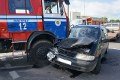 Пожарная машина и «Фольксваген» столкнулись в Могилёве