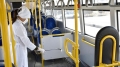В общественном транспорте в Могилеве усилены меры профилактики ОРВИ и коронавируса