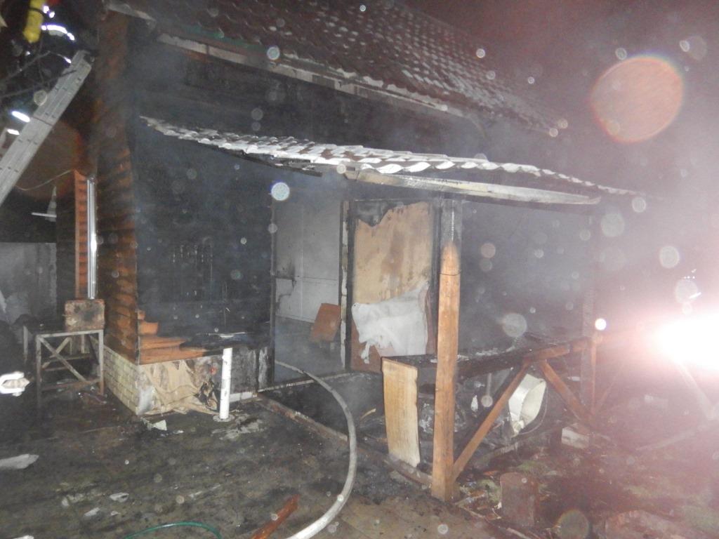 Ночью в Могилеве горела баня