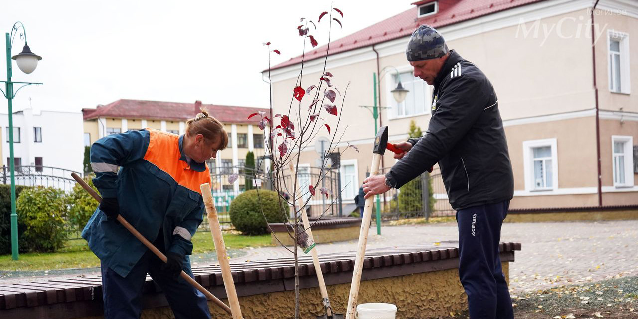 Субботник по наведению порядка прошел в Могилеве