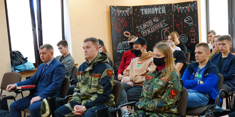 В Могилеве для участников молодежных отрядов охраны правопорядка прошел учебно-методический сбор