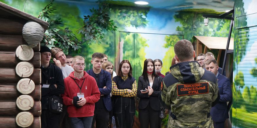 Учебно-методический сбор для участников молодежных отрядов охраны правопорядка прошел в Могилеве