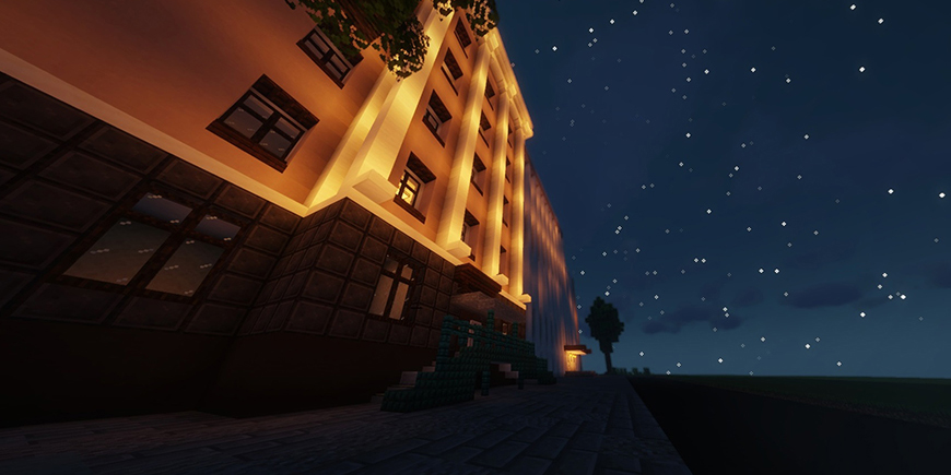 Белорусско-Российский университет появился в популярной компьютерной игре «Майнкрафт» 
