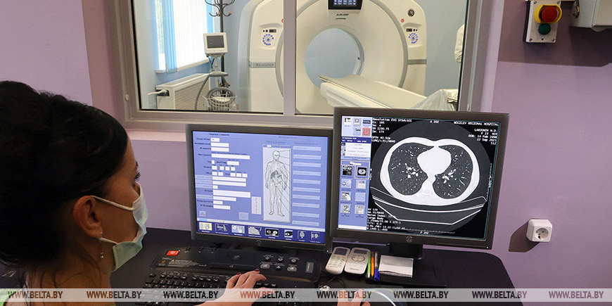 В Могилевской областной больнице открыли новый кабинет КТ