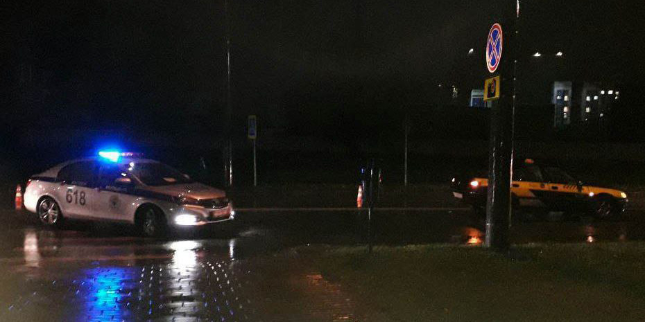 В Могилеве такси сбило мужчину на пешеходном переходе