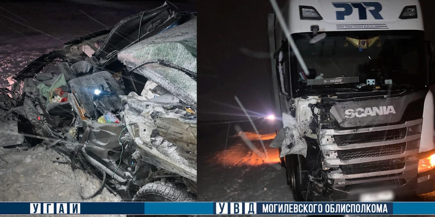 В ДТП под Могилевом разбились отец с двумя дочерьми &mdash; возбуждено уголовное дело