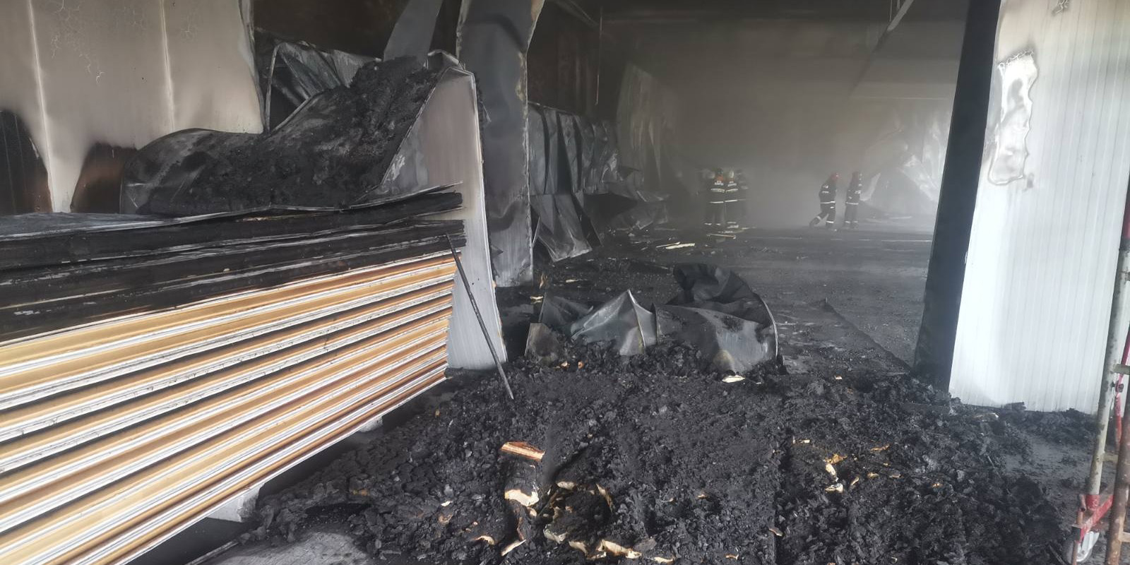 В Могилеве горел склад