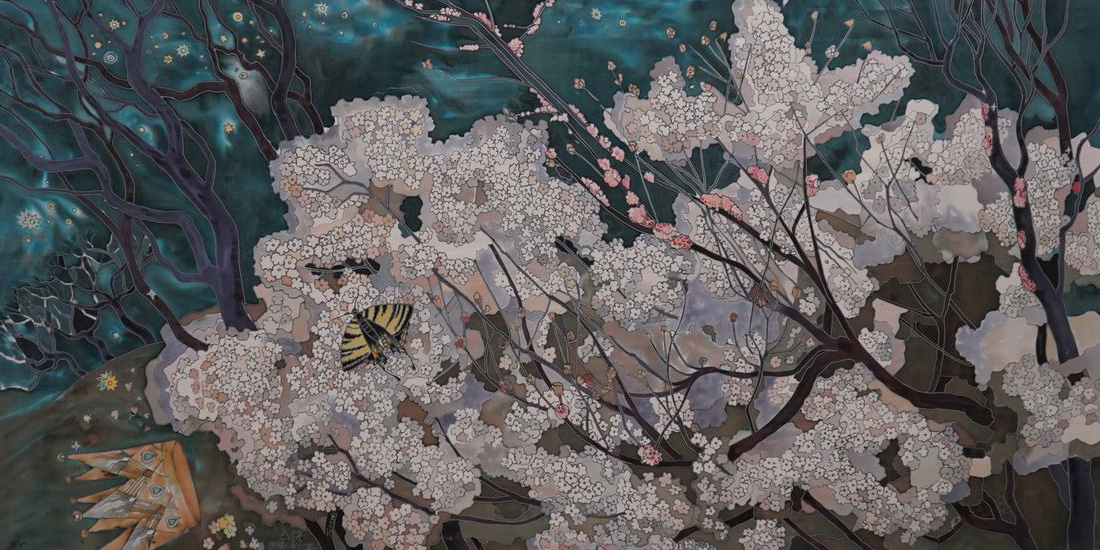 Выставка работ Нины Пилюзиной: от буйства красок до сдержанной лирики