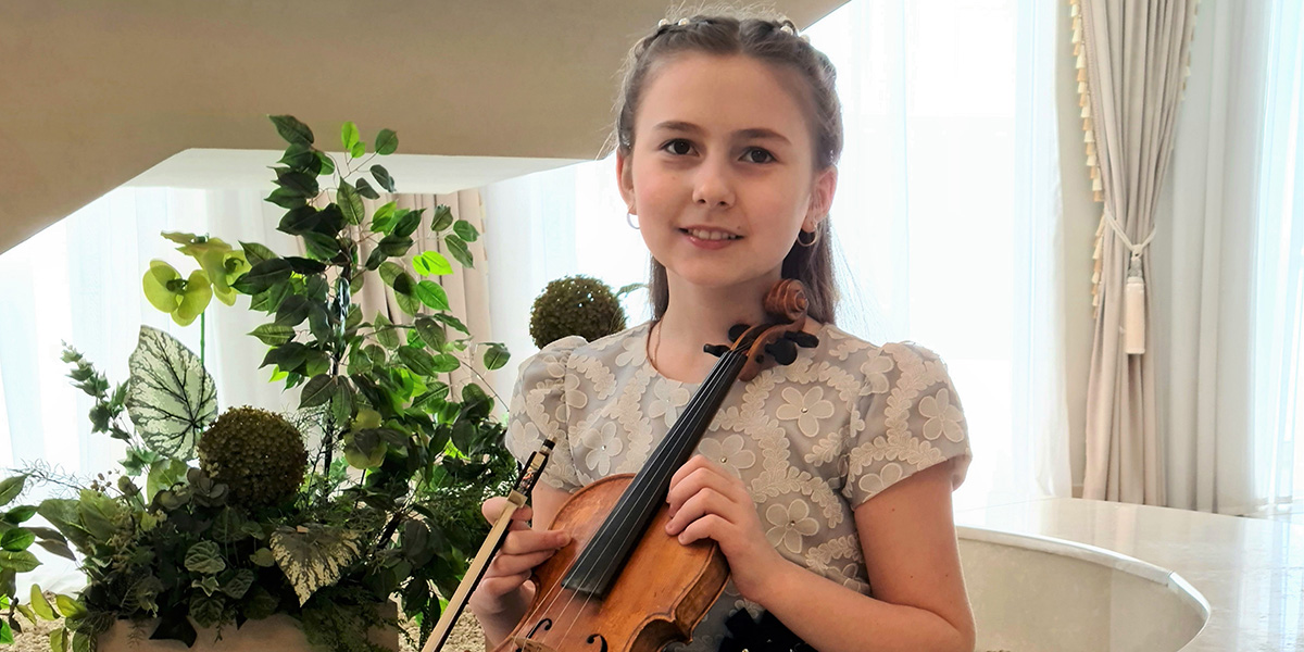 Юная могилевская скрипачка стала победительницей республиканского конкурса