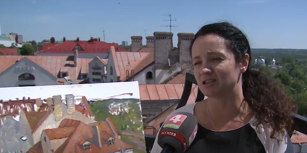 Арт-проект «Могилев глазами гостей» проходит в областном центре