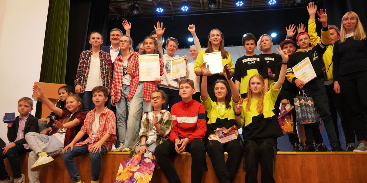 Финал городского турнира школьных команд КВН прошел в Могилеве