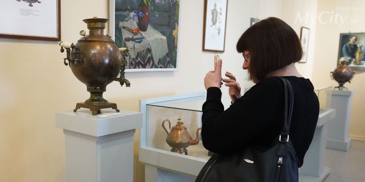 «Тульский самовар. От древности до современности»: выставка эксклюзивных самоваров открылась в Могилеве