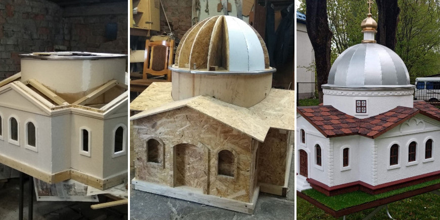 Миниатюру Троицкой церкви установят на днепровской набережной Могилева ко Дню города