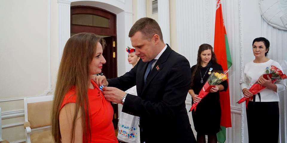 Орден Матери вручили жительницам Могилева