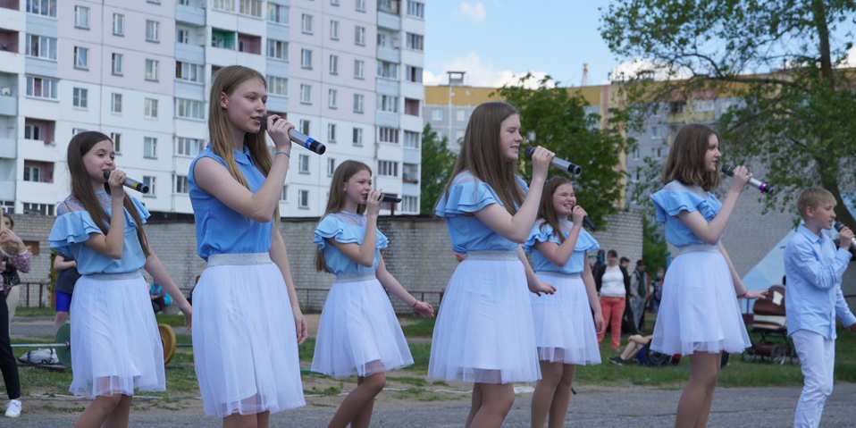 Большой спортивный праздник, посвященный окончанию учебного года, прошел в СШ  41 Могилева