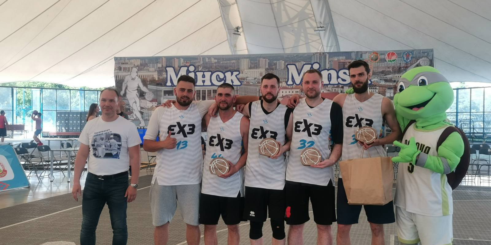 Могилевский квартет стал победителем первого этапа Национальной лиги по баскетболу 3×3