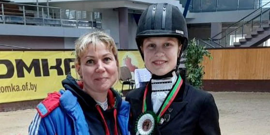 Представительницы Могилева стали призерами открытых республиканских соревнований по выездке