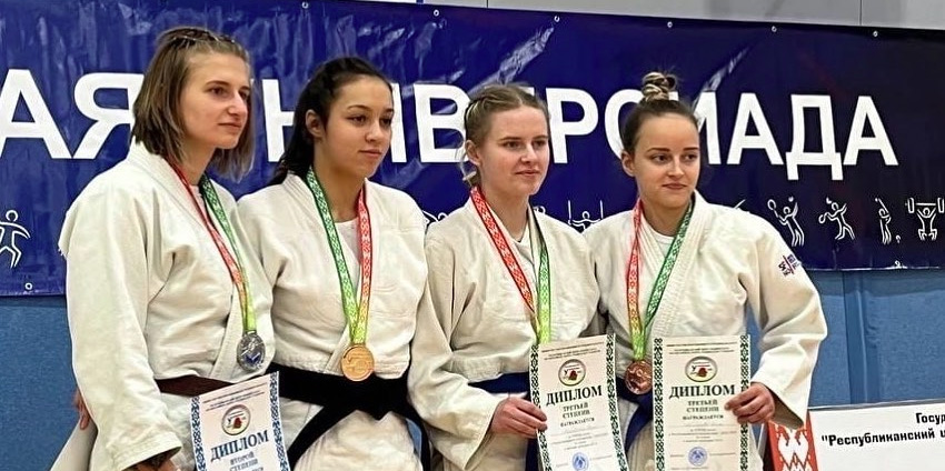 Студентка БРУ стала бронзовым призером Республиканской универсиады по дзюдо