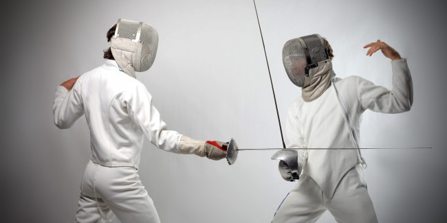 Могилевчанин Сергей Ладошкин завоевал «серебро» на чемпионате Беларуси по фехтованию