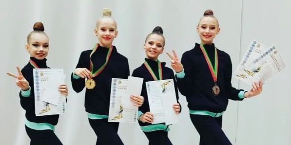 Могилевчанки успешно выступили на спартакиаде ДЮСШ по художественной гимнастике
