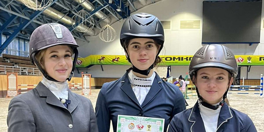 Могилевские спортсменки завоевали «бронзу» на спартакиаде ДЮСШ по конному троеборью