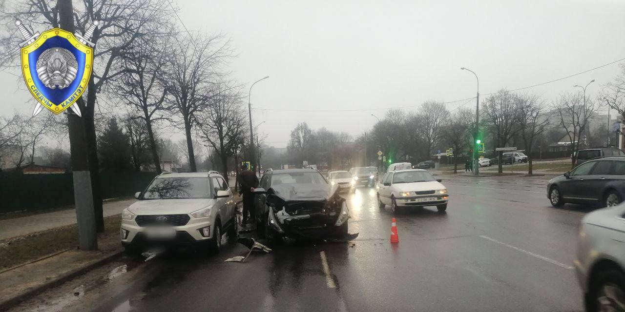 Следователи устанавливают очевидцев ДТП на проспекте Мира в Могилеве