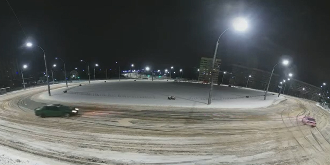 В Могилеве ночной дрифт закончился лишением прав