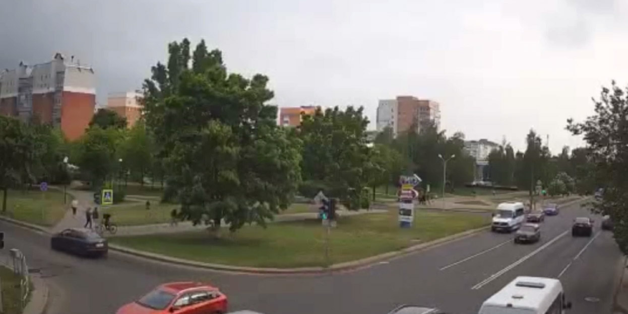 В Могилеве школьник на велосипеде попал под машину 