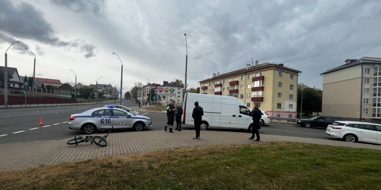 В Могилеве травмирован 14-летний велосипедист