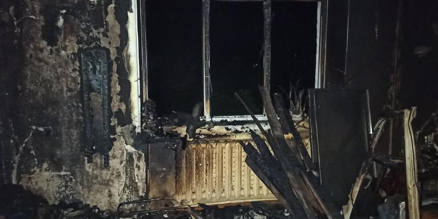 В Могилевском районе на пожаре погиб мужчина 