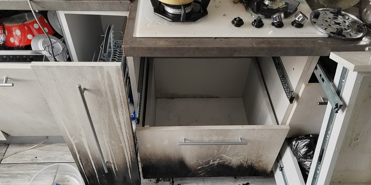 В Могилеве произошел пожар в квартире на переулке 4-ом Мечникова 