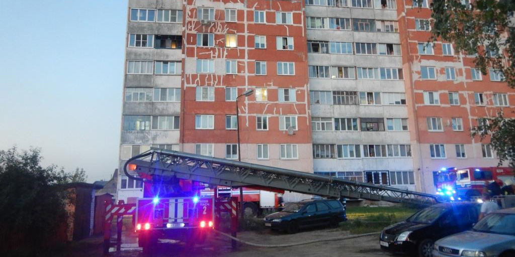 48-летний могилевчанин оказался в огненной ловушке &mdash; на помощь пришли спасатели