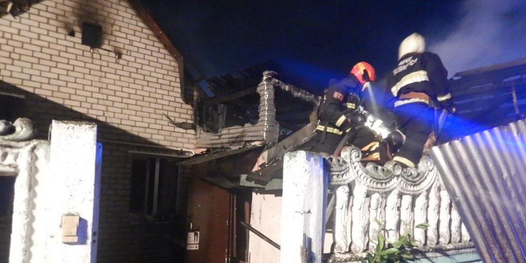 Три пожара произошло на прошлой неделе в Могилеве