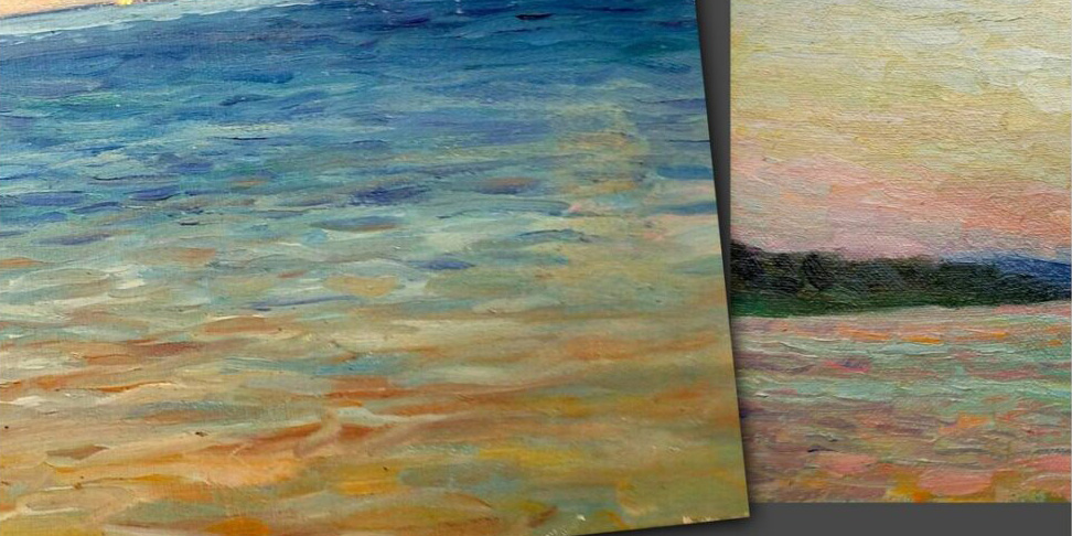 «Стихи и музыка в пейзаже»: выставка памяти Дмитрия Пуховского открылась в Могилеве