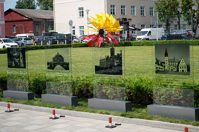 Торжественное открытие аллеи городов-побратимов и городов-партнеров в Могилеве 