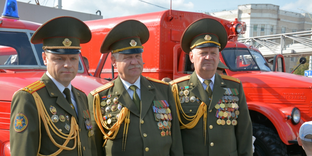 Могилевские спасатели отметили 170-летие пожарной службы