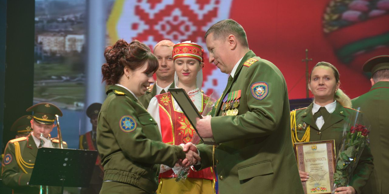 Торжественное мероприятие, посвященное Дню спасателя, прошло в Могилеве 